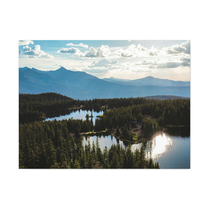 Cool Mountain Lakes - Canvas