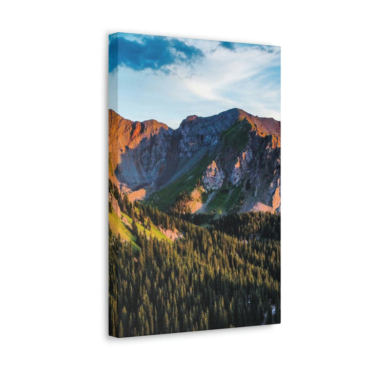 Fading Mountain Light - Canvas