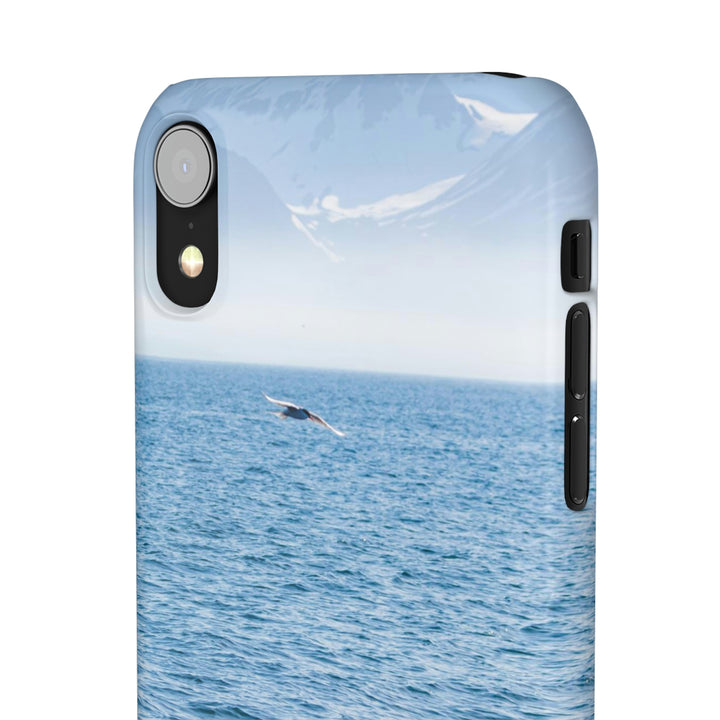 A Whale and A Mountain - Phone Case