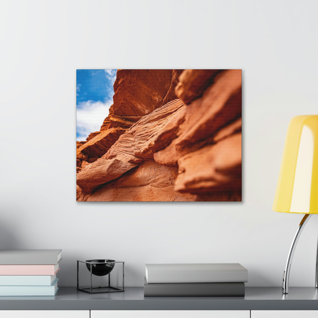 Layers of Rock - Canvas