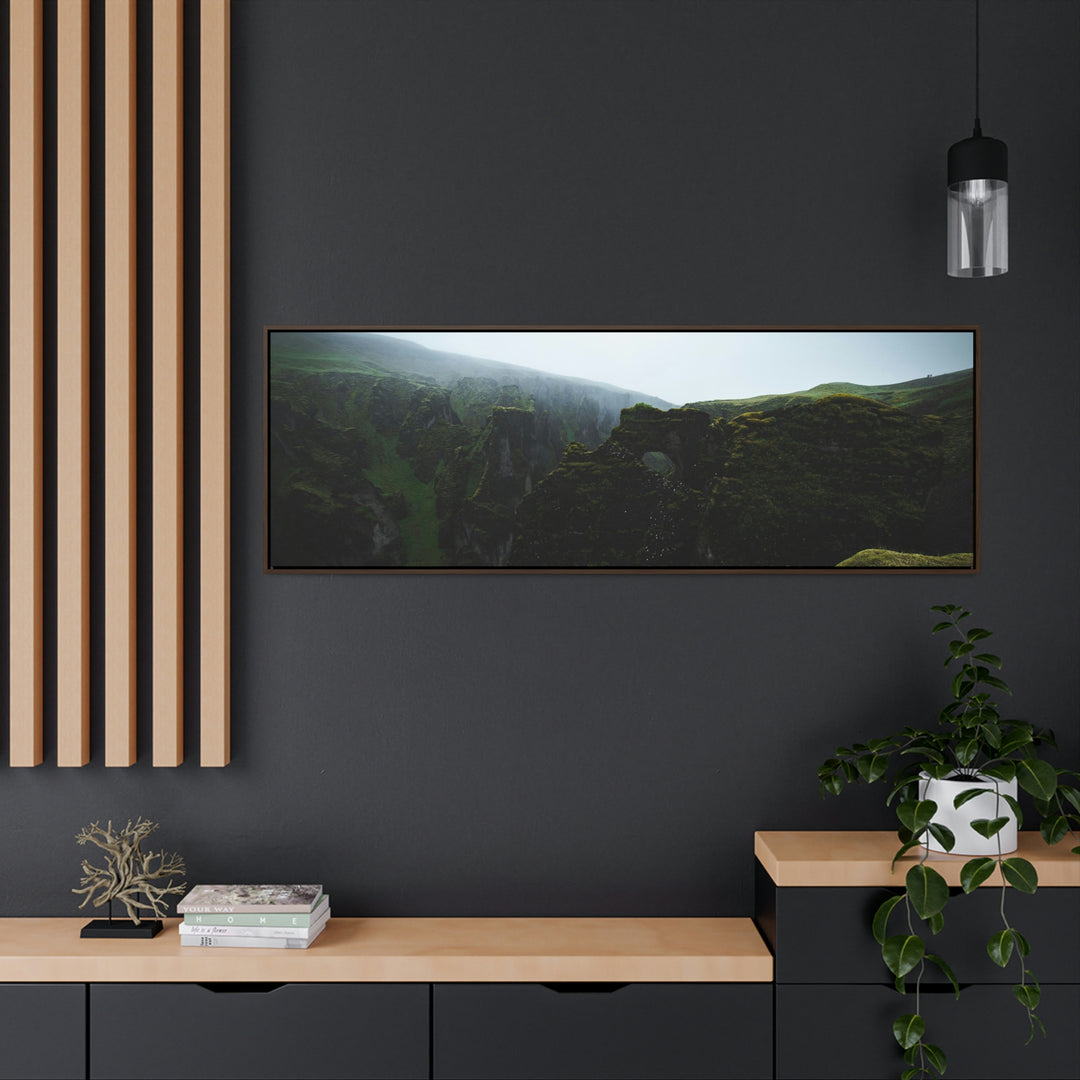 Mystical Canyon - Canvas with Frame