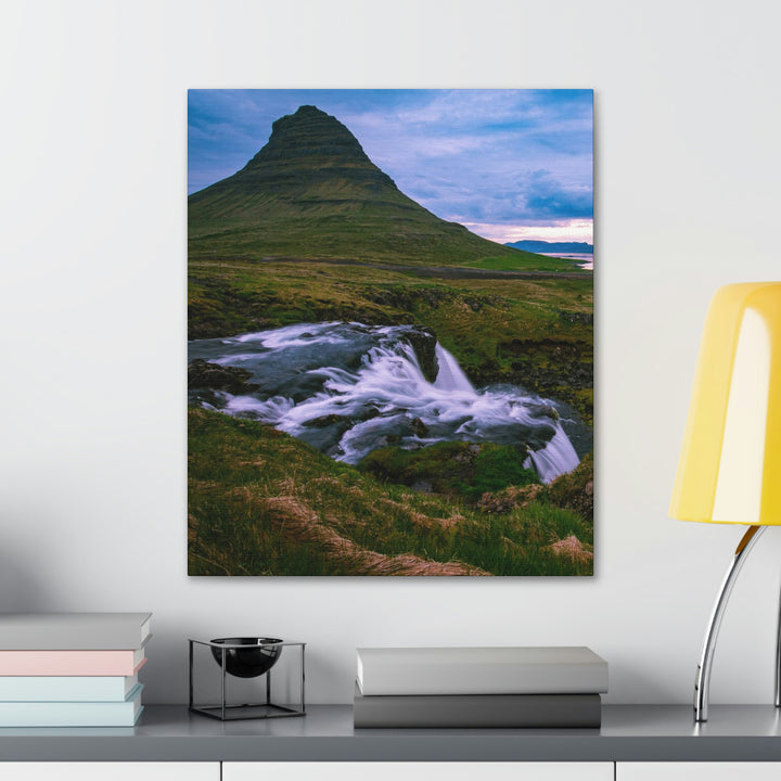 An Icelandic Sunset - Canvas