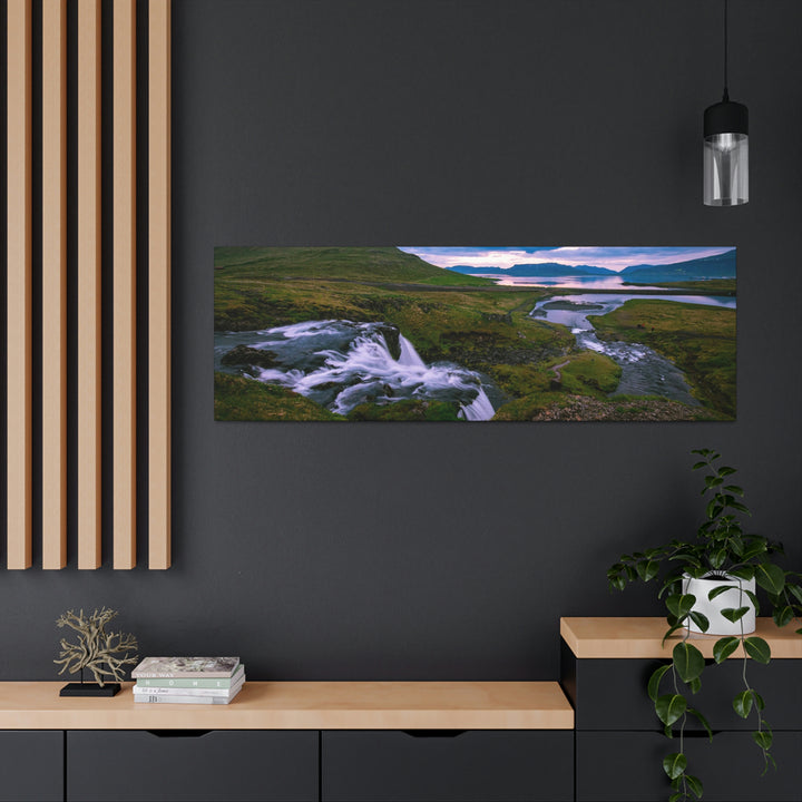 An Icelandic Sunset - Canvas