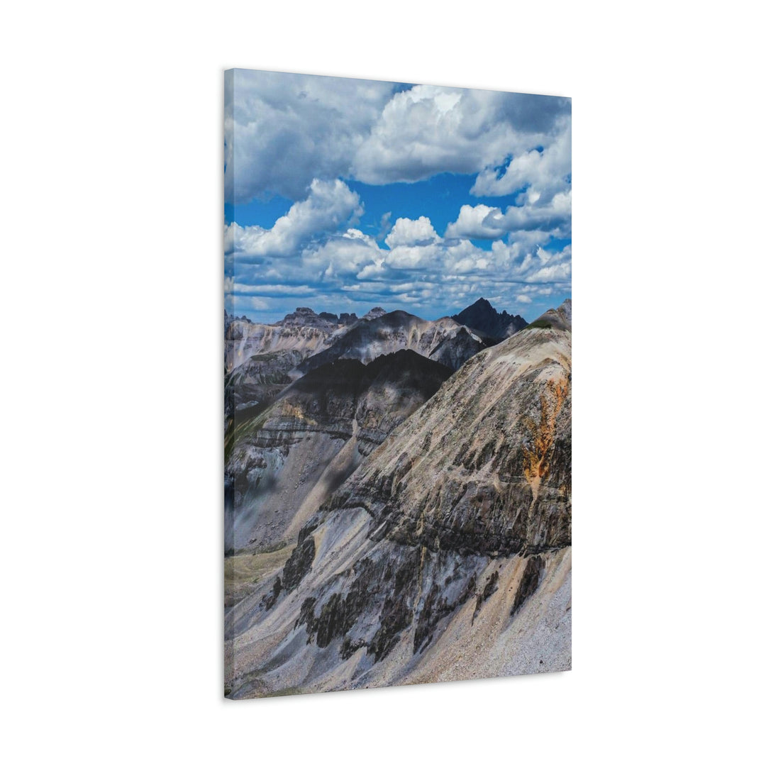 Imogene Pass From the Air - Canvas