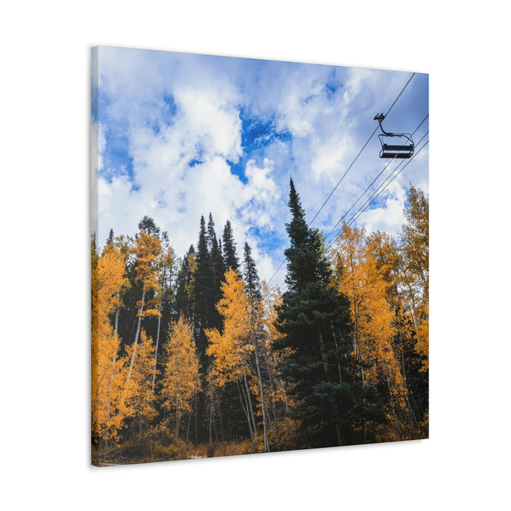 Chairlift in Suspension - Canvas