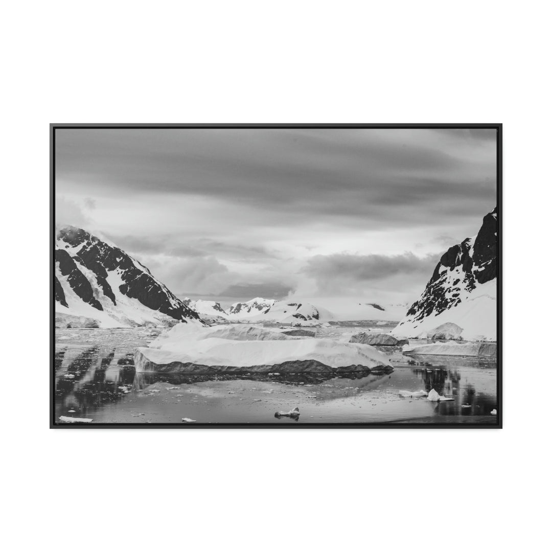 A Still Day in Black and White - Canvas with Frame