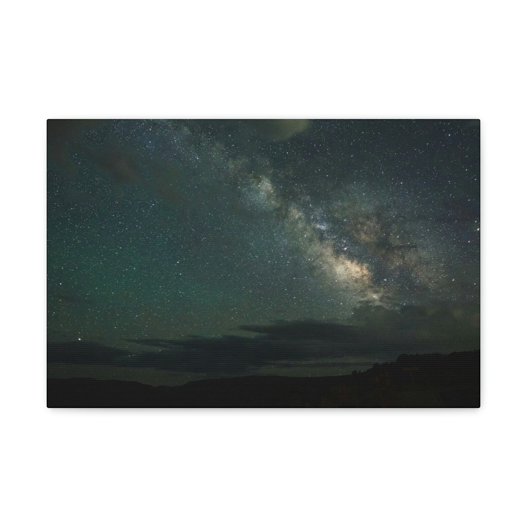 Milky Way Through the Clouds Part 2 - Canvas