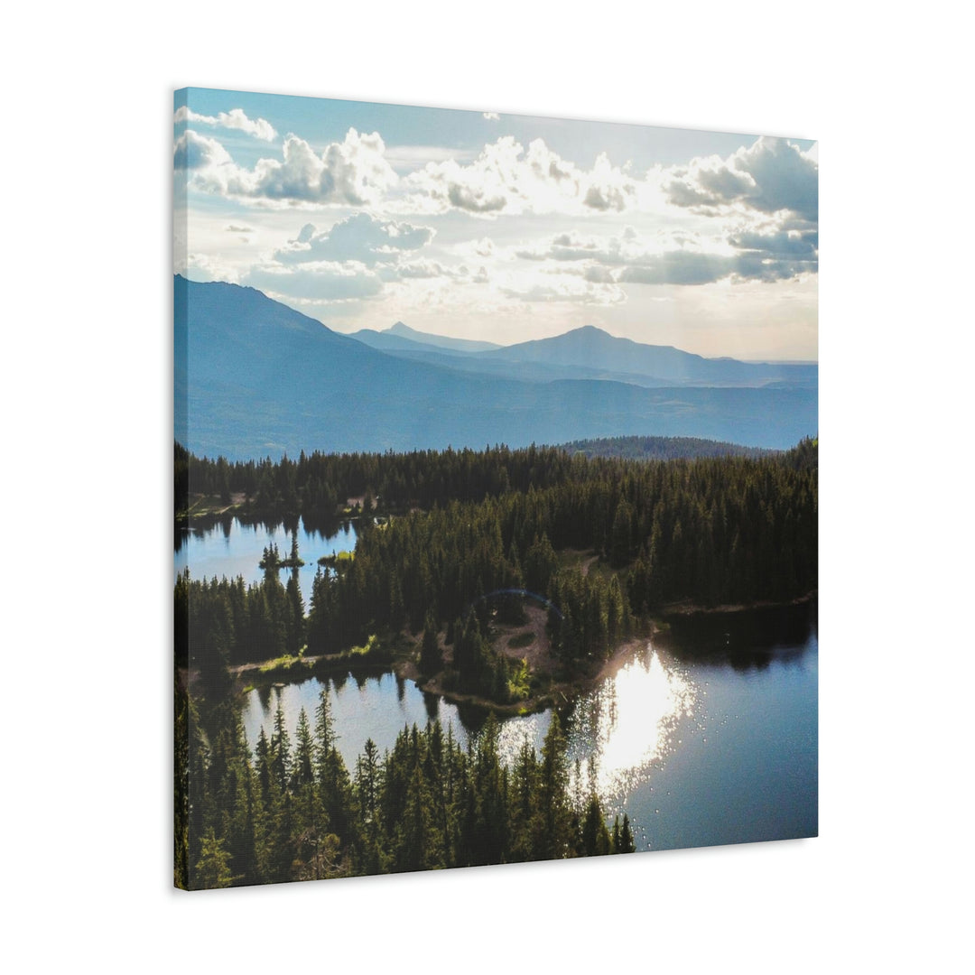 Cool Mountain Lakes - Canvas