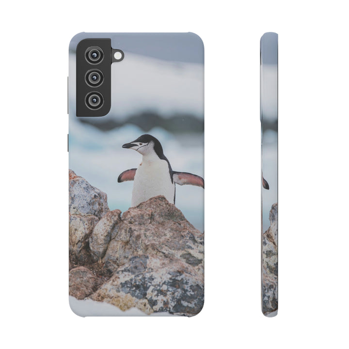 Stretched Penguin - Phone Case