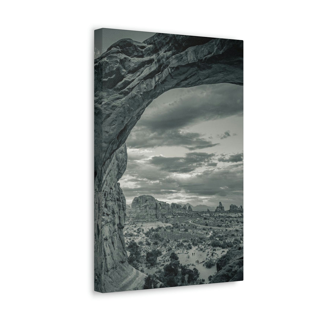 Natural Frames Part 2 in Black and White - Canvas