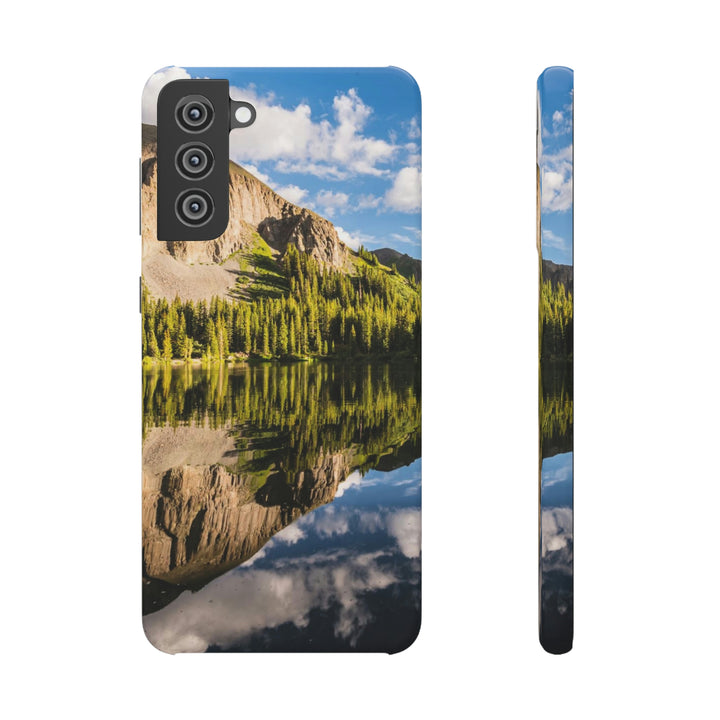 Mountain Scene Reflected - Phone Case