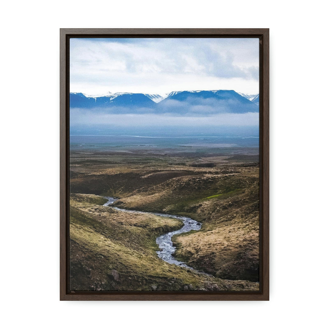 The Fog Approaches - Canvas with Frame