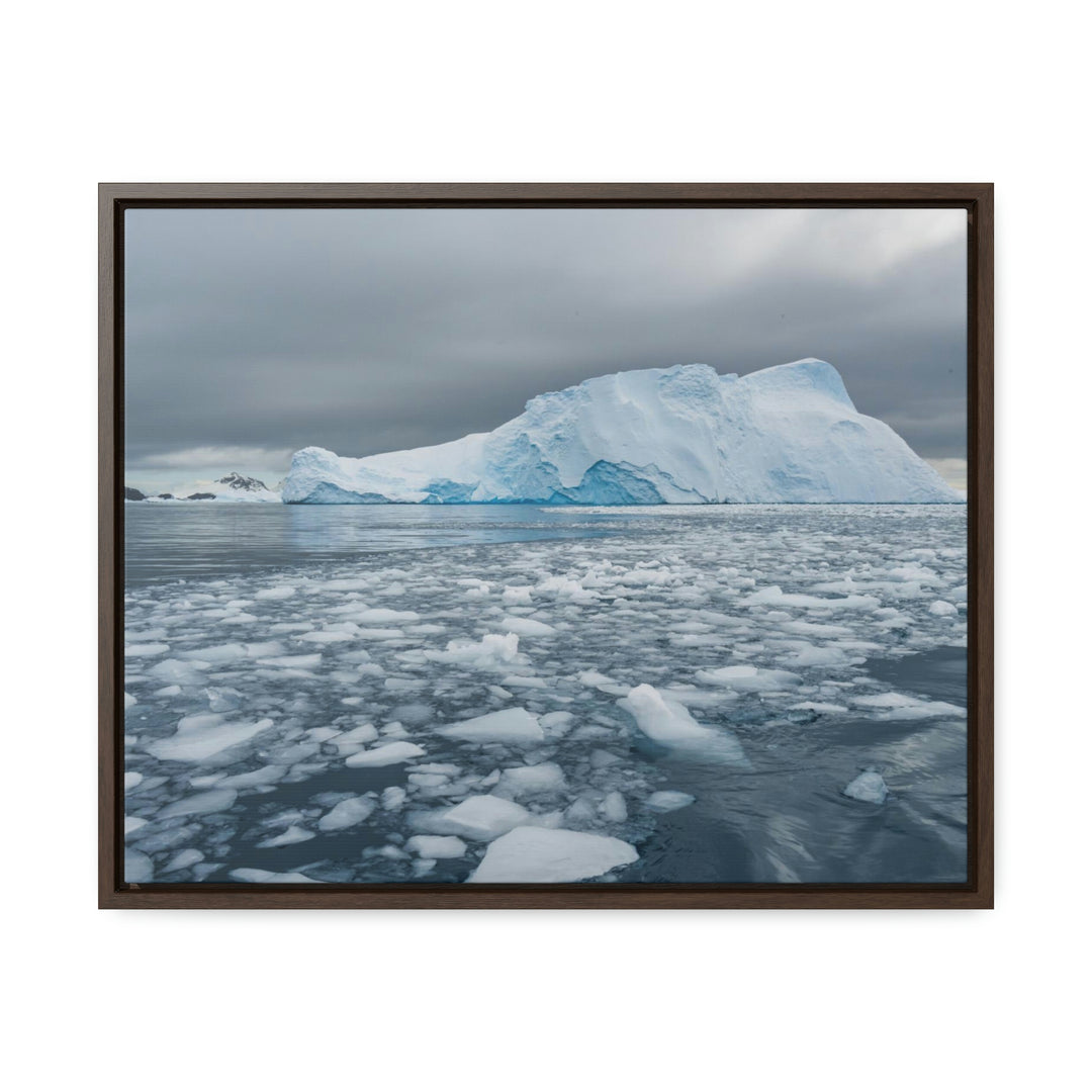 Lane of Ice - Canvas with Frame