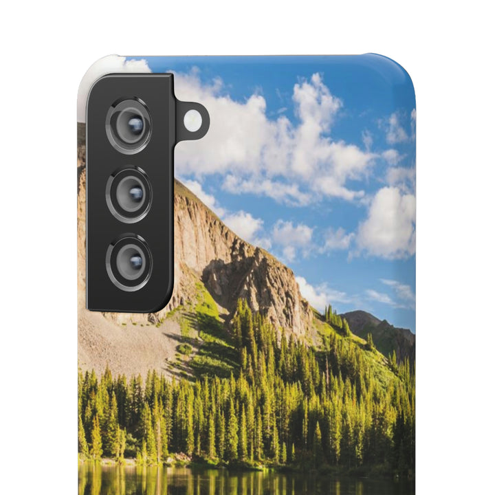 Mountain Scene Reflected - Phone Case