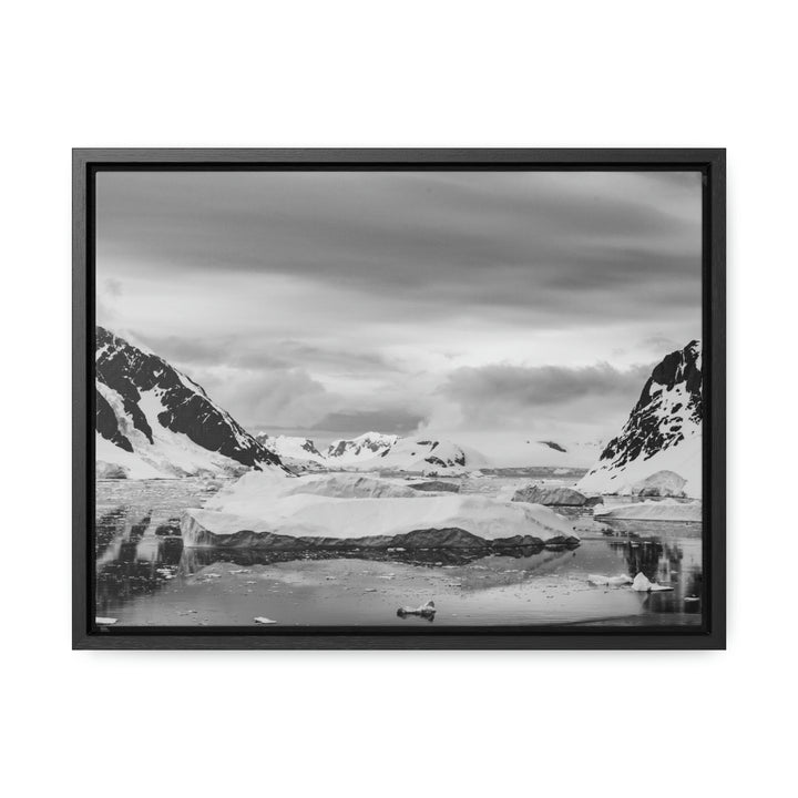 A Still Day in Black and White - Canvas with Frame