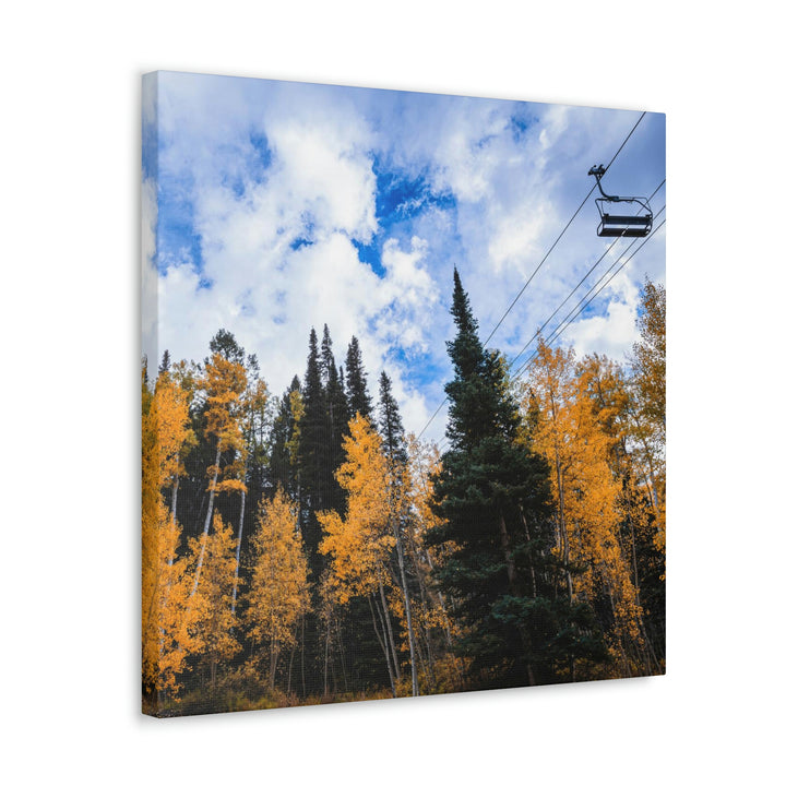 Chairlift in Suspension - Canvas