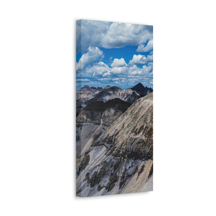 Imogene Pass From the Air - Canvas