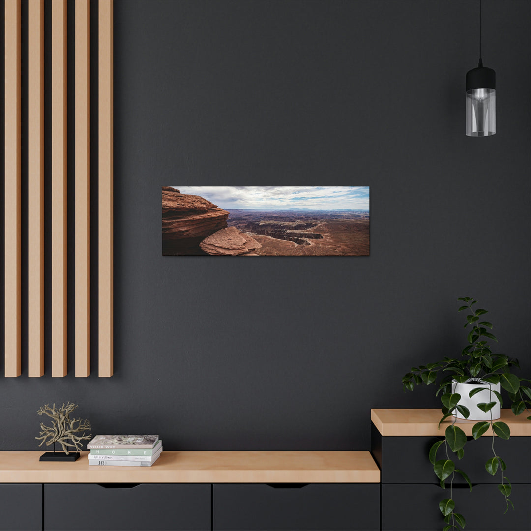 The Canyon Below - Canvas