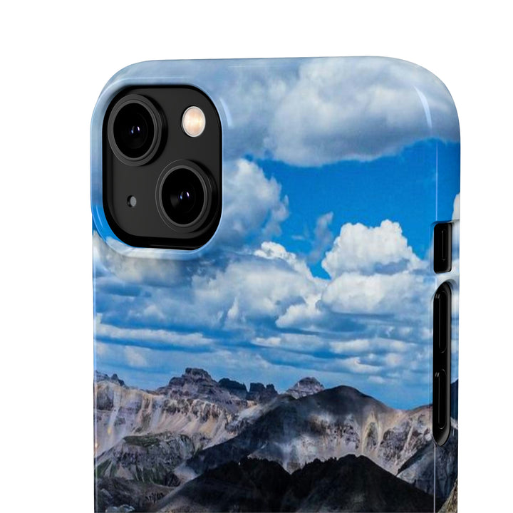 Imogene Pass From the Air - Phone Case