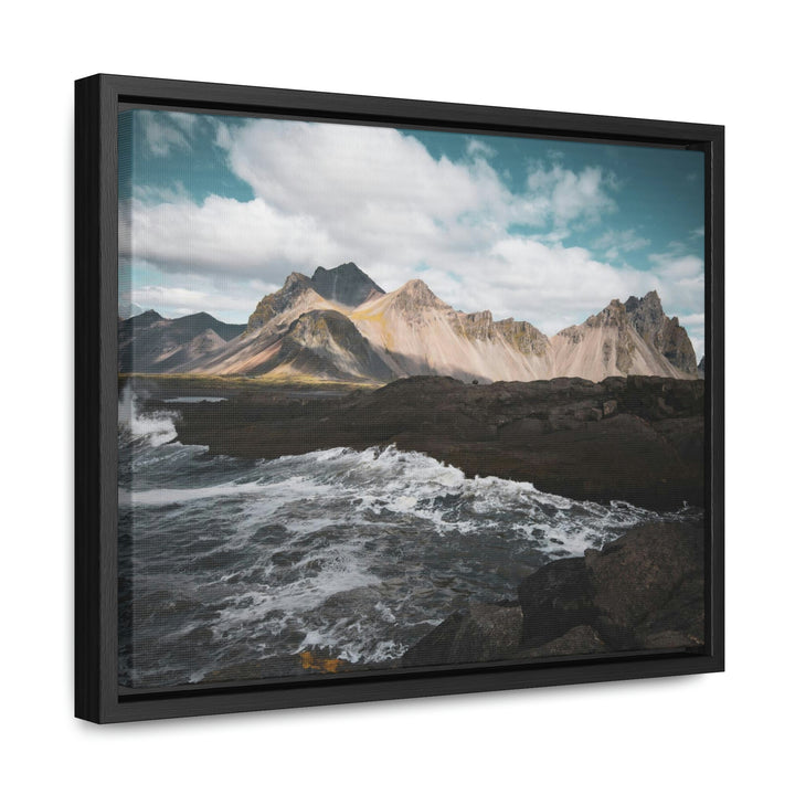 Crashing Sea - Canvas with Frame