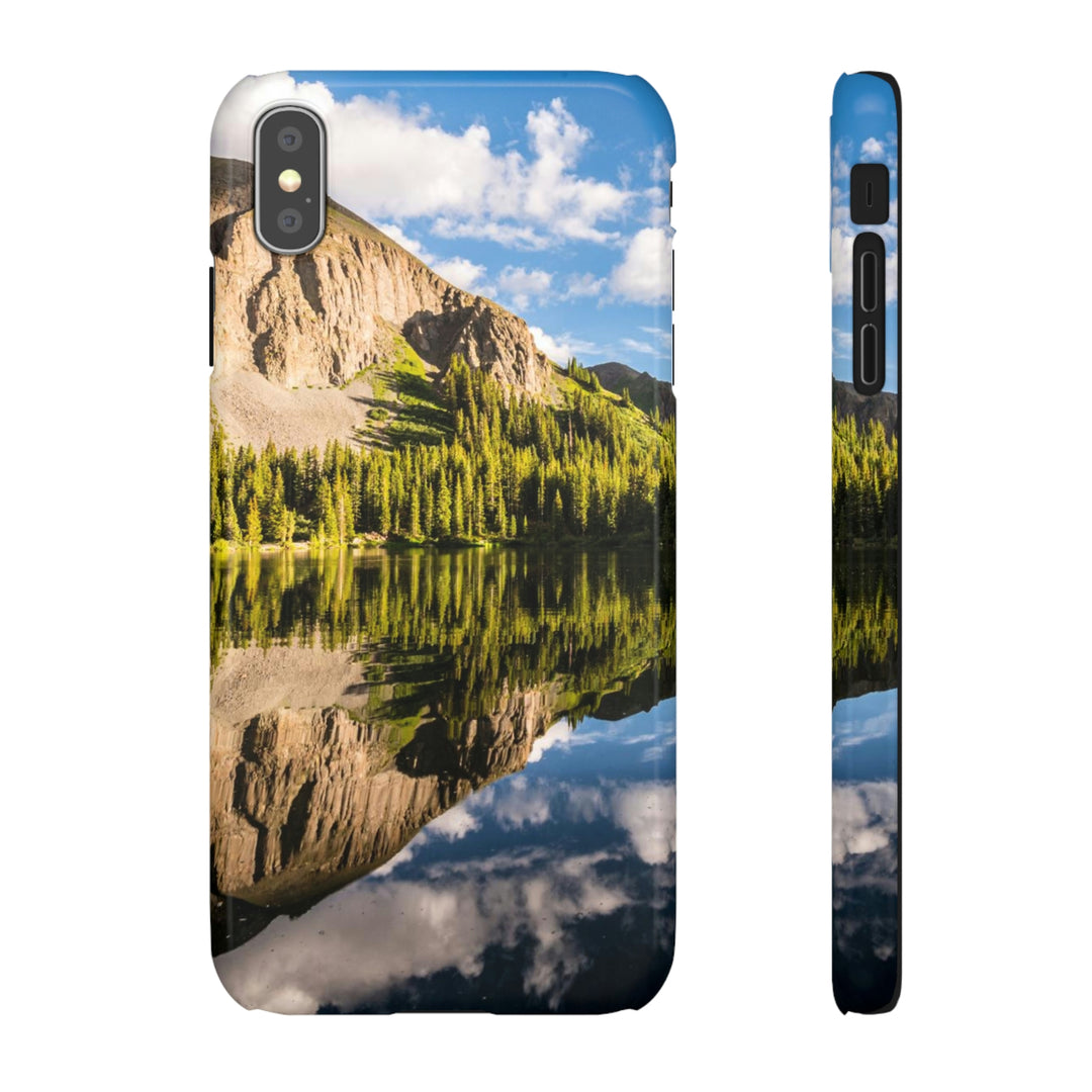 Mountain Scene Reflected - Phone Case