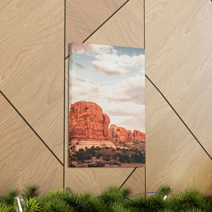 A Desert Sunset - Canvas