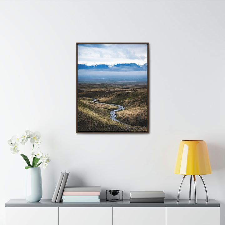 The Fog Approaches - Canvas with Frame