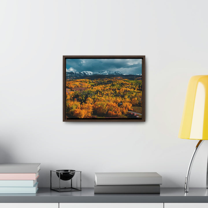 Golds of Autumn - Canvas with Frame