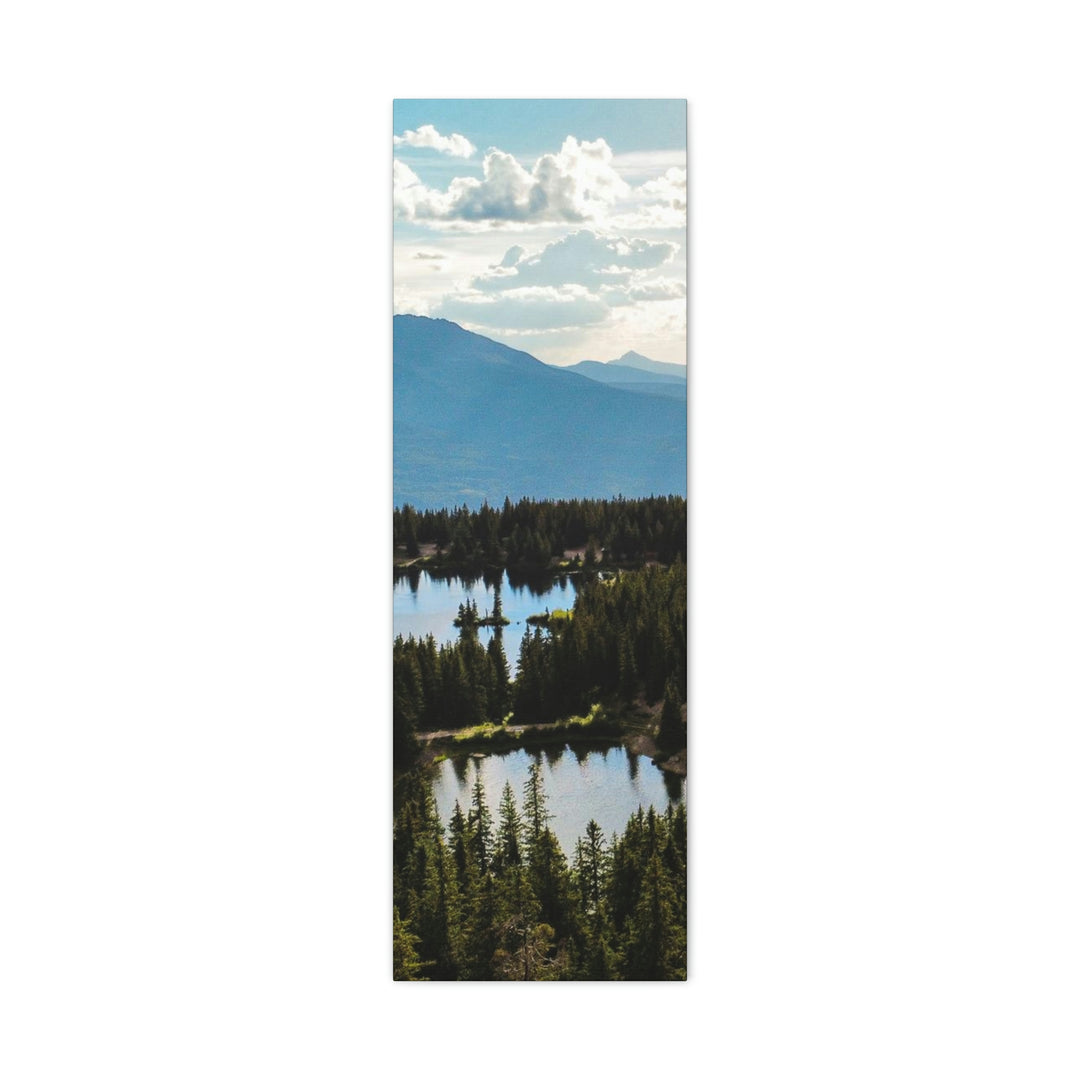 Cool Mountain Lakes - Canvas