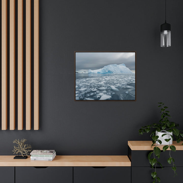 Lane of Ice - Canvas with Frame