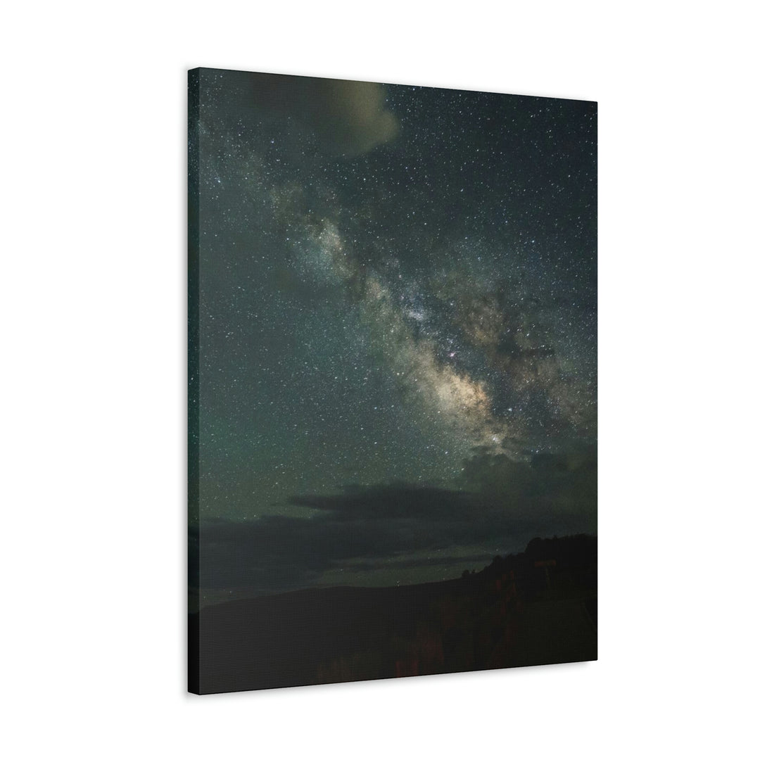 Milky Way Through the Clouds Part 2 - Canvas