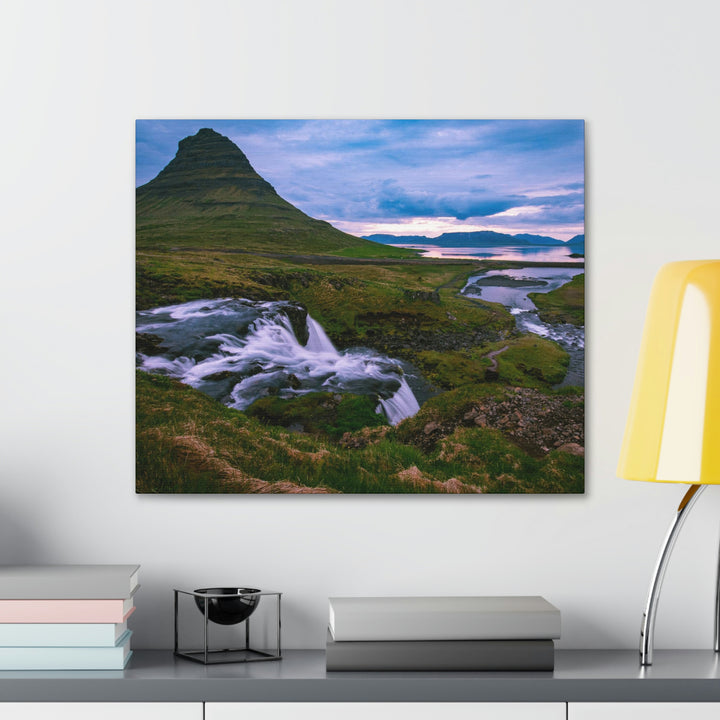 An Icelandic Sunset - Canvas