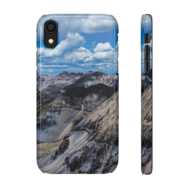 Imogene Pass From the Air - Phone Case