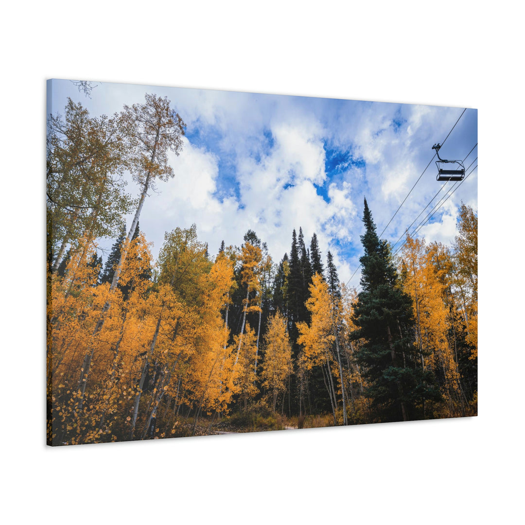 Chairlift in Suspension - Canvas