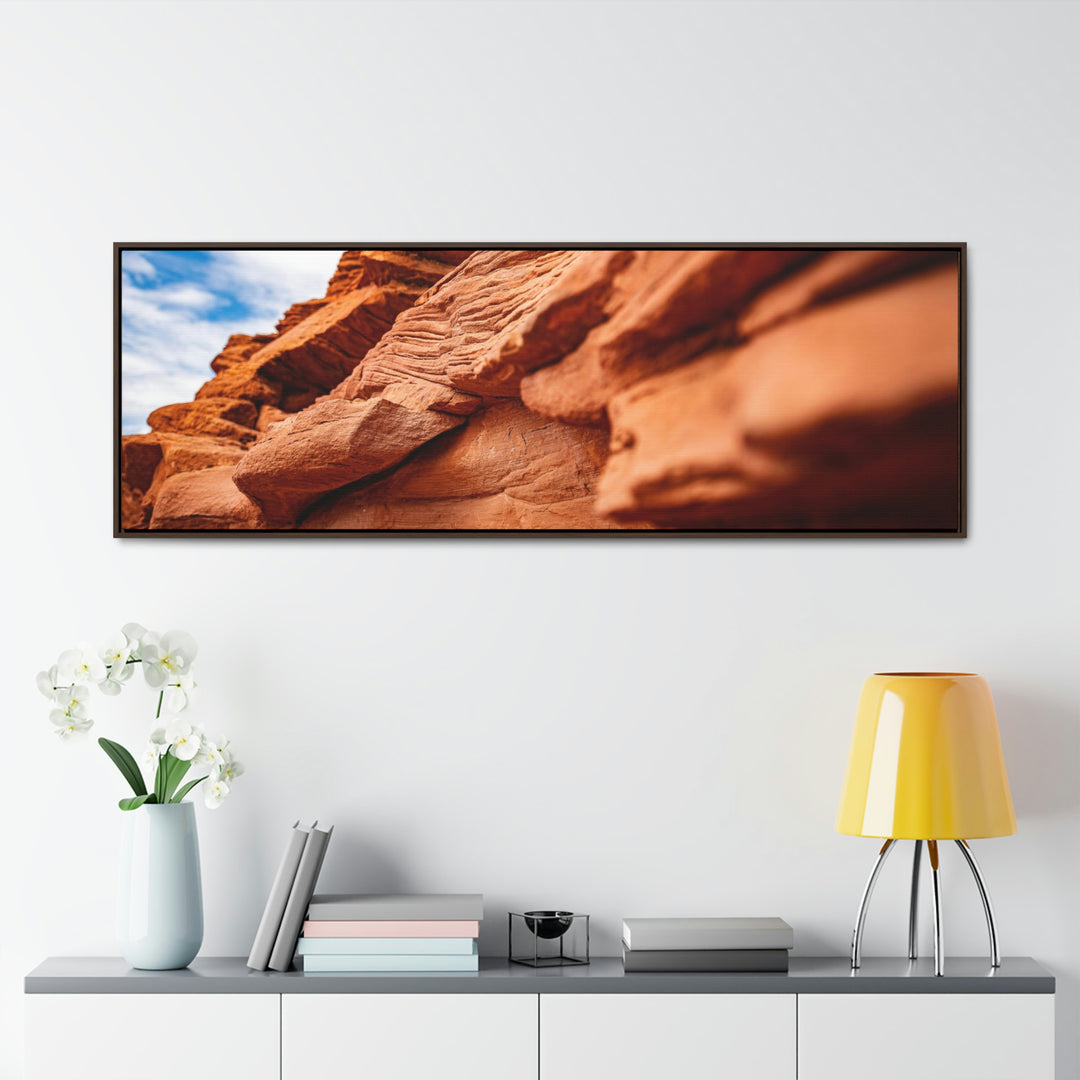 Layers of Rock - Canvas with Frame