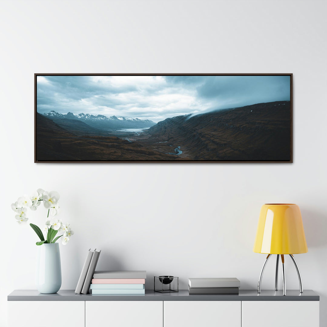 Icelandic Scene - Canvas with Frame