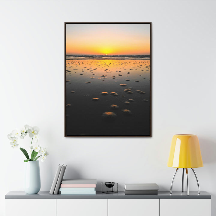 Burrows at Sunrise - Canvas with Frame