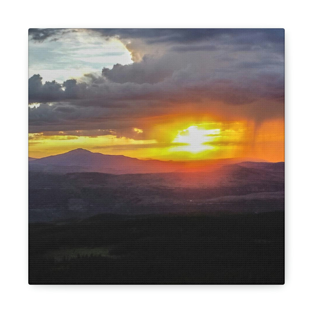 Rainy Sunset - Canvas