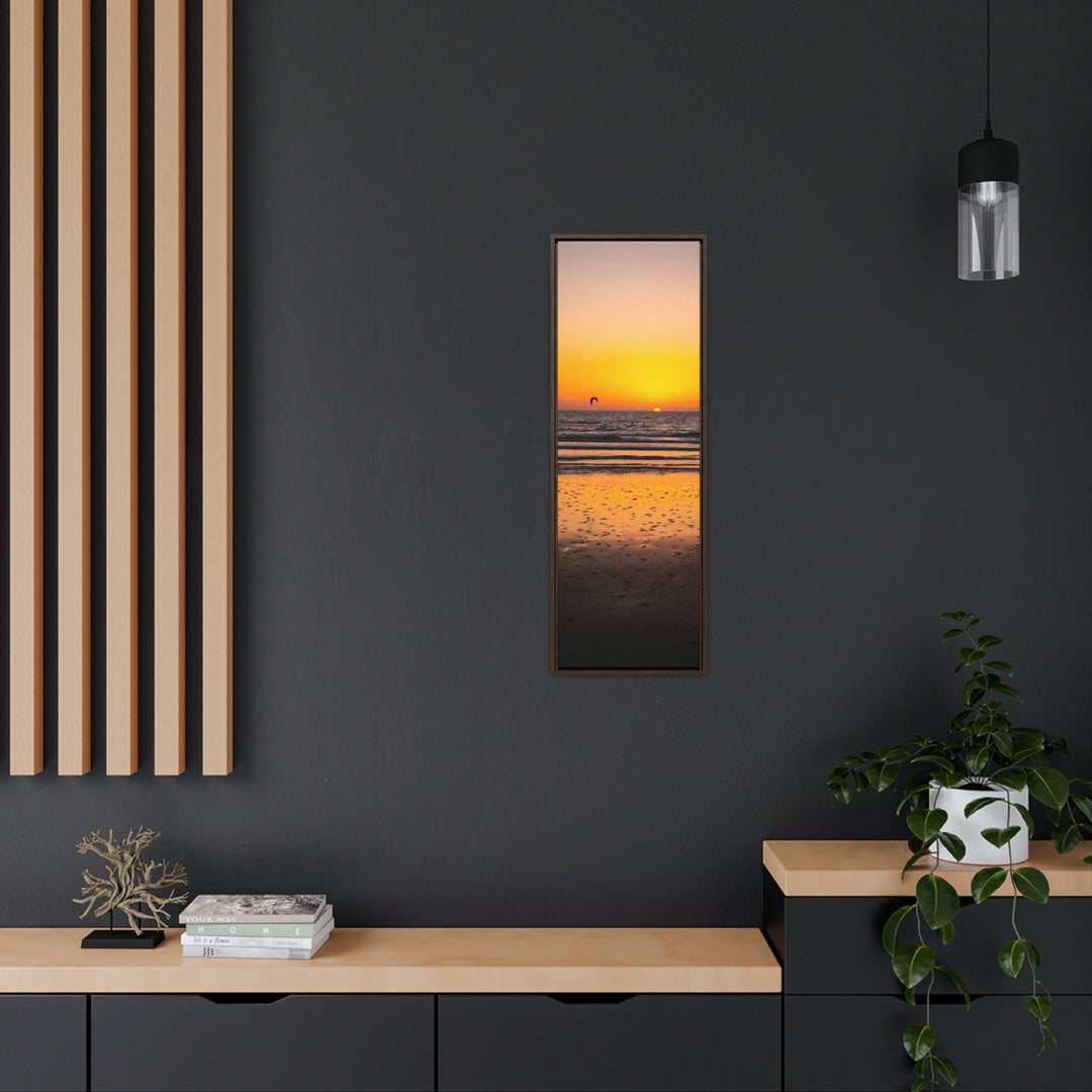 Sunrise on the Sea - Canvas with Frame