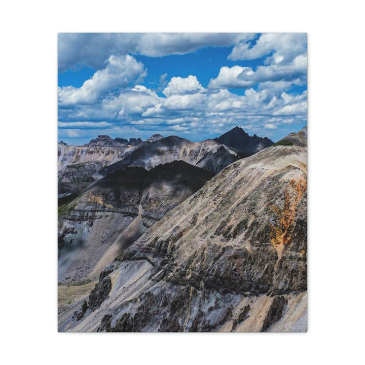 Imogene Pass From the Air - Canvas