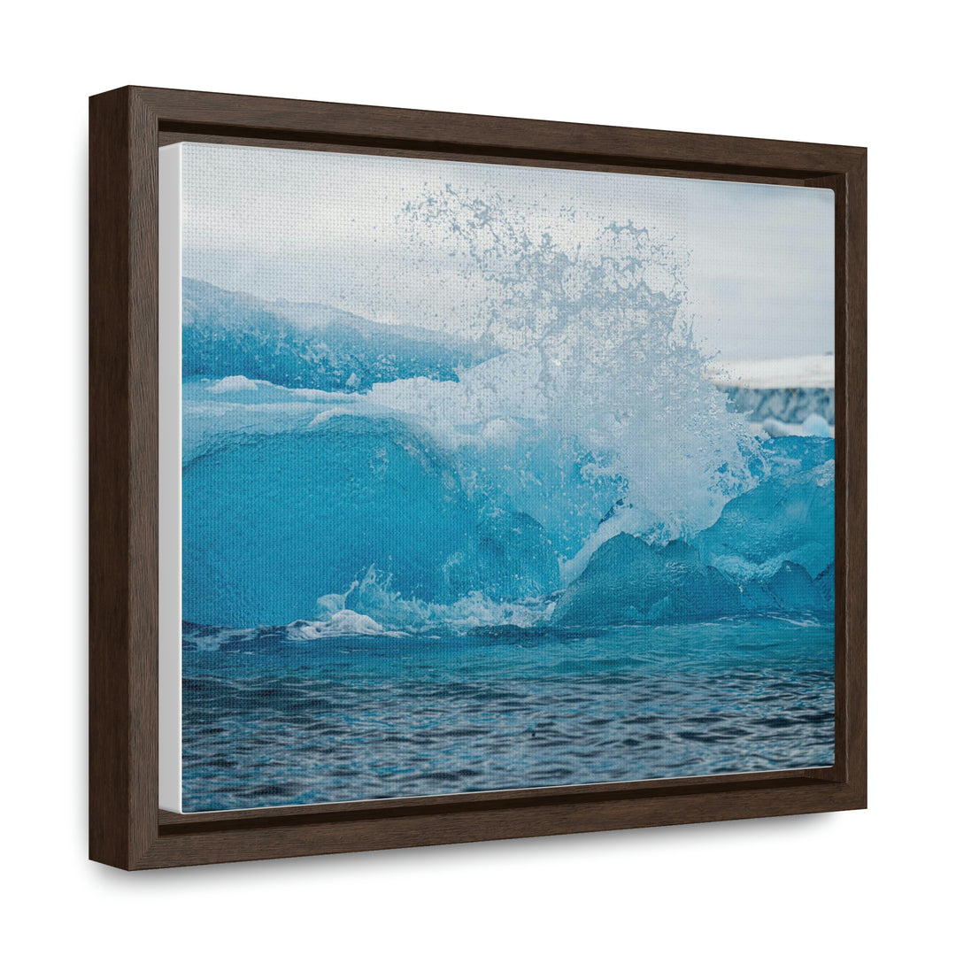 Freezing Splash - Canvas with Frame