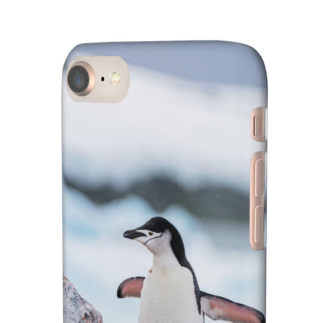 Stretched Penguin - Phone Case