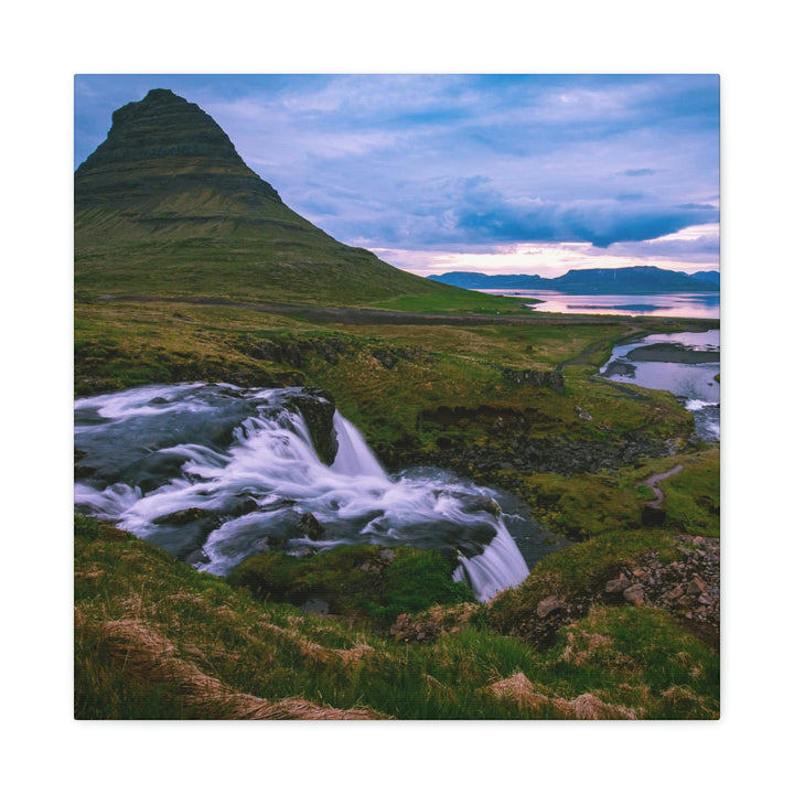 An Icelandic Sunset - Canvas