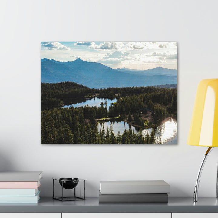 Cool Mountain Lakes - Canvas