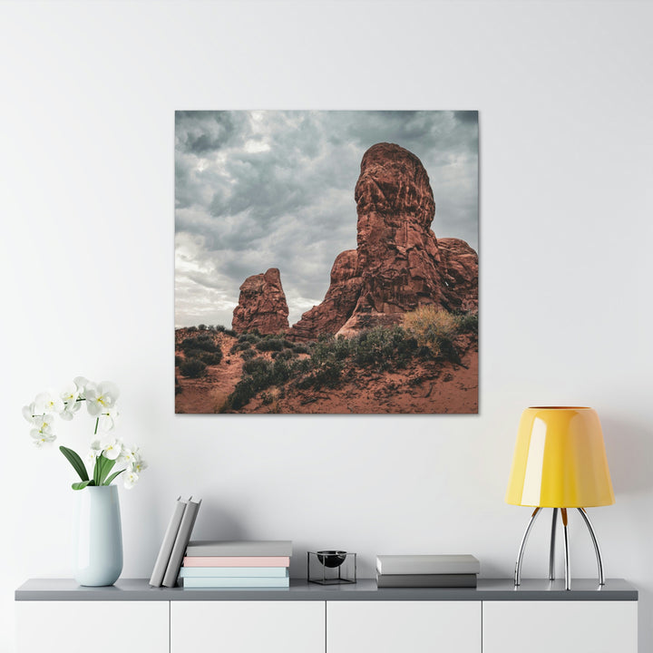 Dramatic Rocks - Canvas