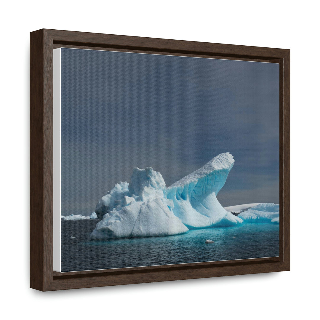 The Angles of an Iceberg - Canvas with Frame