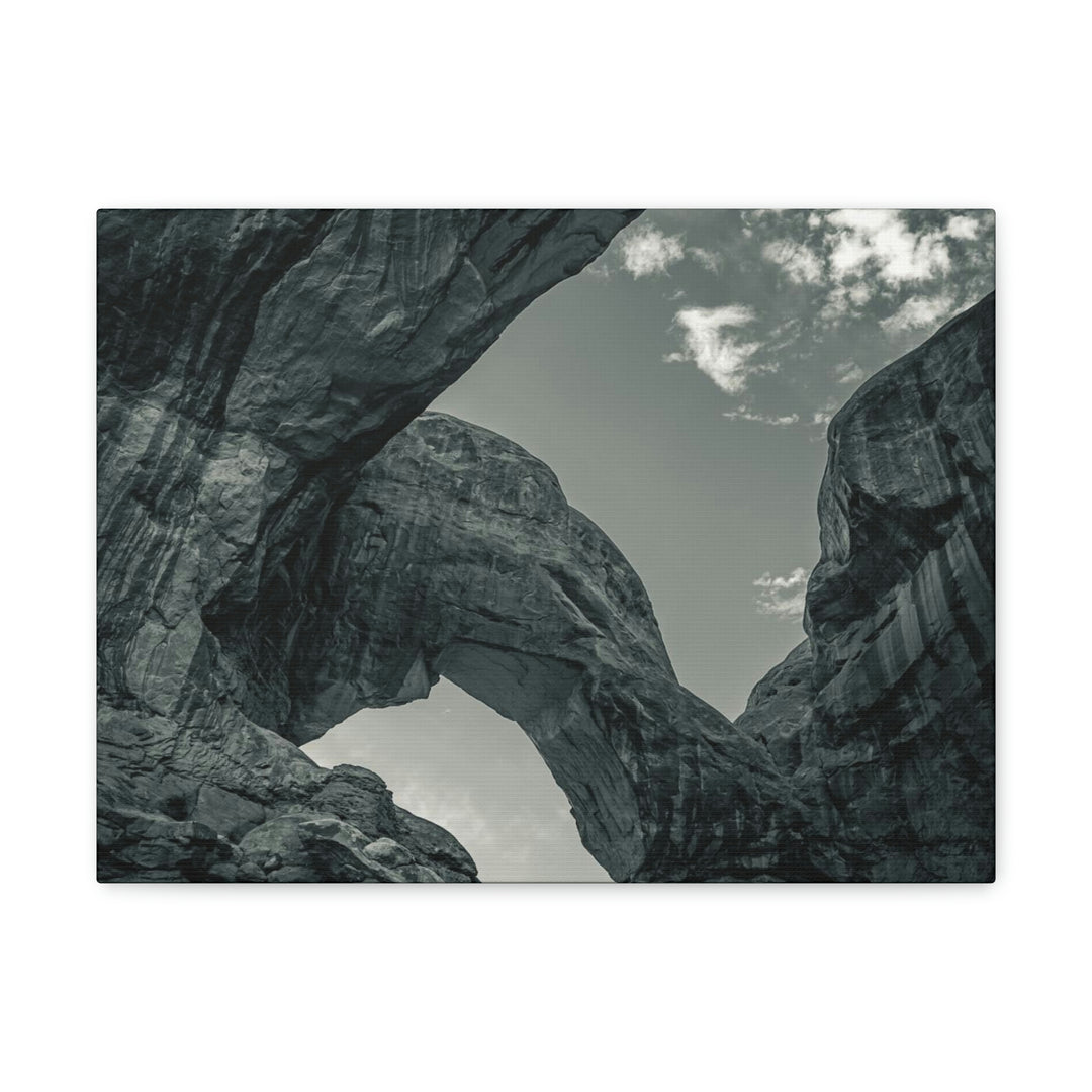 Natural Frames Part 4 in Black and White - Canvas