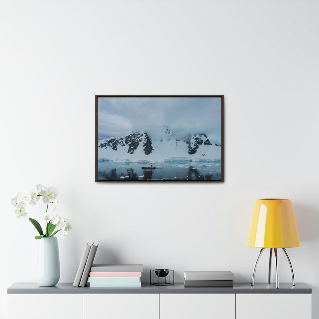 Peaceful Anchoring - Canvas with Frame