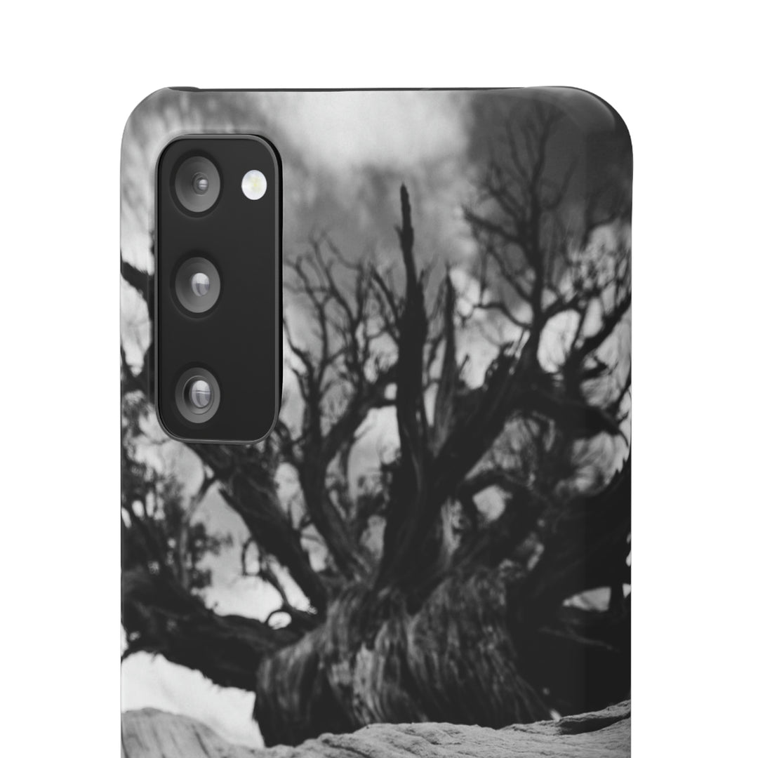 Desert Reach in Black and White - Phone Case