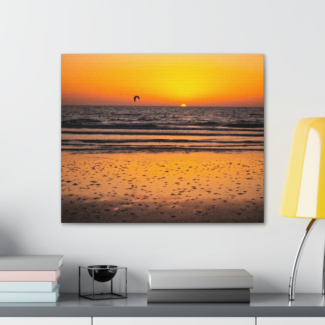 Sunrise on the Sea - Canvas